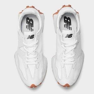 New Balance 327 Casual Womens Sneakers Shoes White Leather size 7